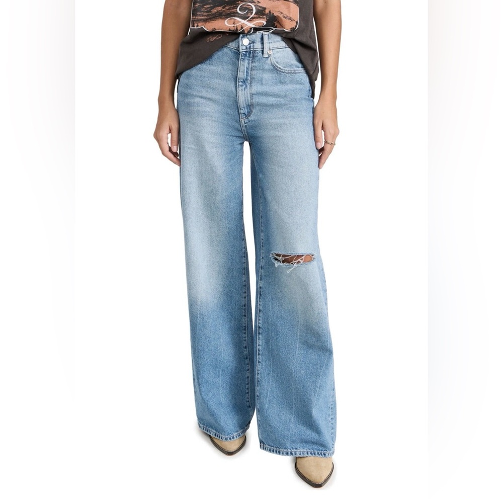 DL1961 Hepburn Wide leg High Rise 32” Women Jeans Size 32 NWT